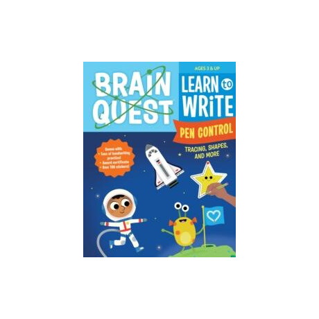 Brain Quest Learn to Write: pen Control, Tracing, Shapes, and More