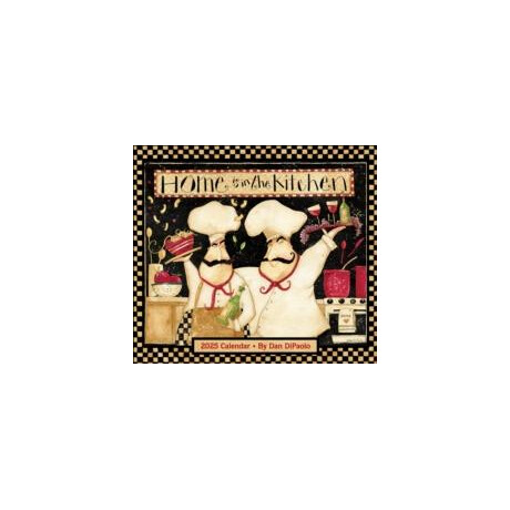 Home is in the Kitchen 2025 Deluxe Wall Calendar