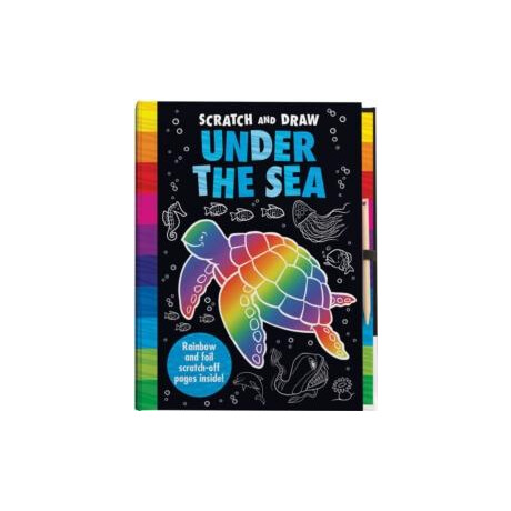 Scratch & Draw Ocean Animals - Scratch art Activity Book