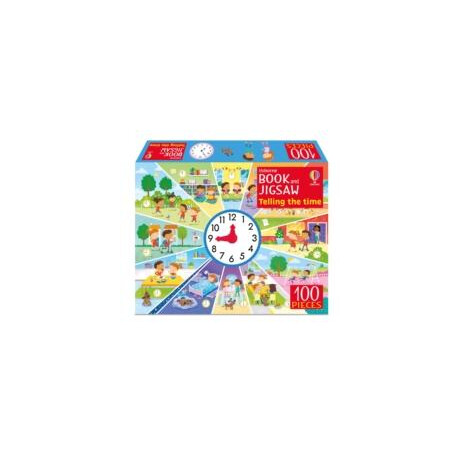 Usborne Book and Jigsaw Telling the Time