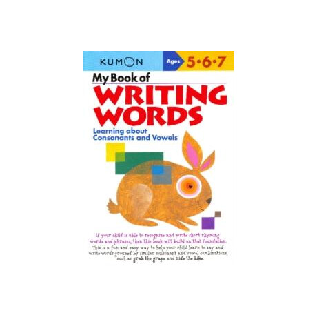 My Book of Writing Words: Consonants Andvowels