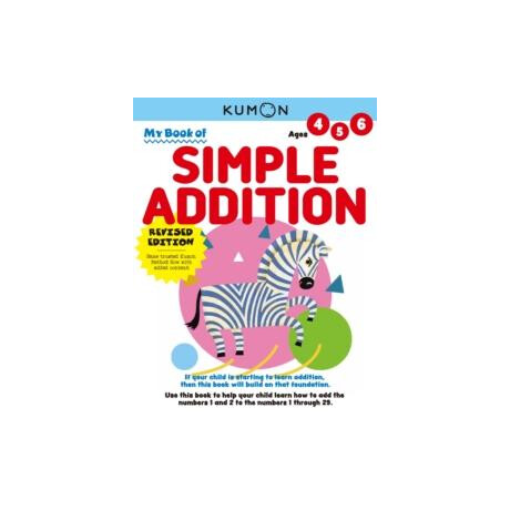 Kumon my Book of Simple Addition