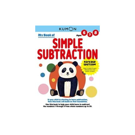 Kumon my Book of Simple Subtraction