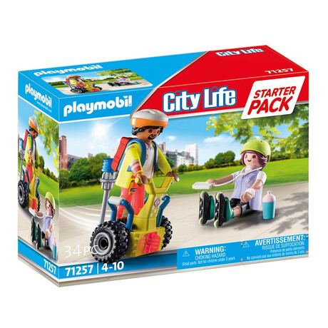Playmobil City Life Διάσωση με Self-Balance για 4-10 Ετών (71257) (Ply71257)