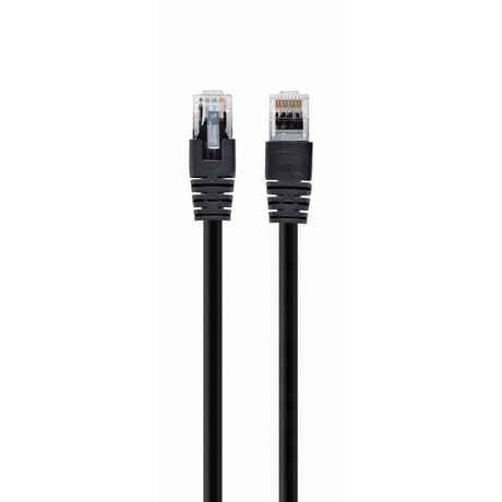 Gembird U/utp Cat.5e Καλώδιο Δικτύου Ethernet 5m Μαύρο (Pp12-5m/bk) (Gempp12-5m-bk)