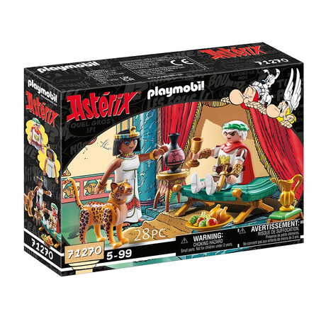 Playmobil Asterix Καίσαρας και Κλεοπάτρα για 5-99 Ετών (71270) (Ply71270)