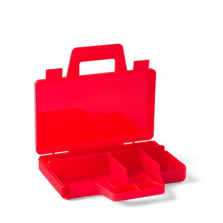 Lego® Κουτι Οργανωσης Κοκκινο to go Transparent - 40870001