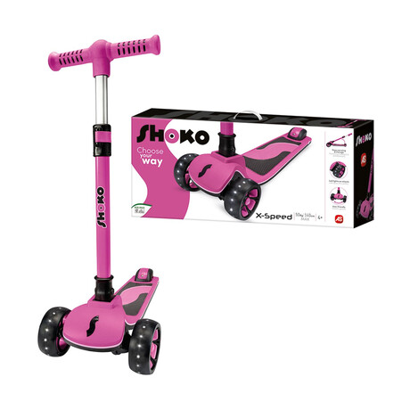 As Shoko Scooter Xspeed ροζ (5004-50527)