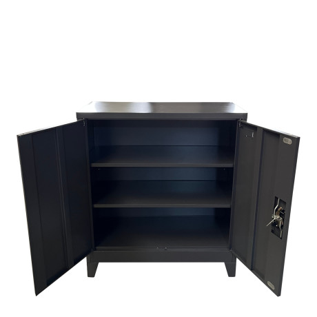 Φοριαμός ArteLibre GONDOLIN Γκρι Μέταλλο 90x40x91cm