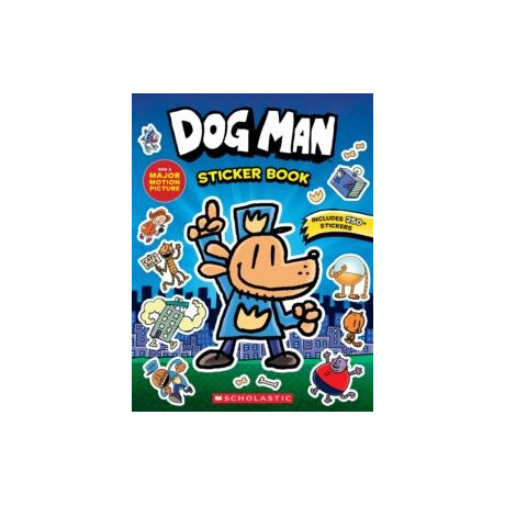 Dog man the Movie: Official Sticker Activity Book