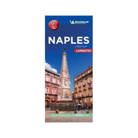 Naples - Michelin City map Laminated 9217