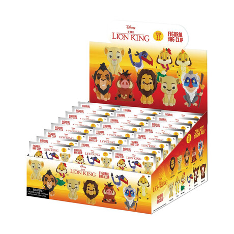 Monogram Disney: the Lion King (Blind Bag/random) 3d Foam bag Clips Figures