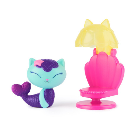 Spin Master Gabby's Dollhouse: cat-Errific Celebration - 'mercat' &Amp; spa Chair (20149928)