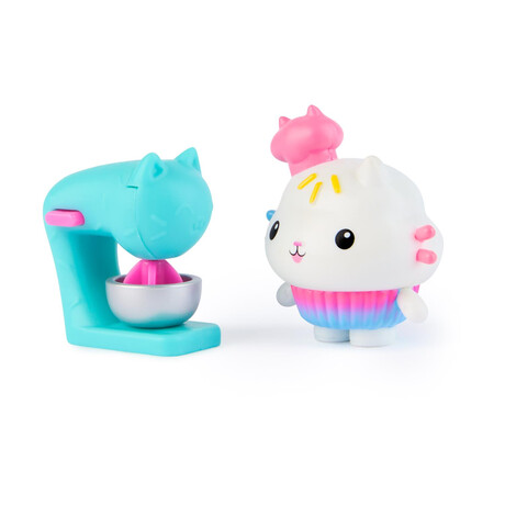 Spin Master Gabby's Dollhouse: cat-Errific Celebration - 'cakey Cat' &Amp; Cake Mixer (20149925)