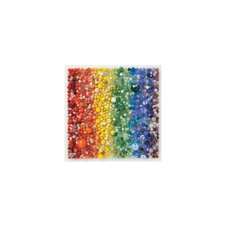 Rainbow Marbles 500 Piece Puzzle
