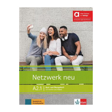 Netzwerk A2.1 Kursbuch   Arbeitsbuch Hybride Ausgabe