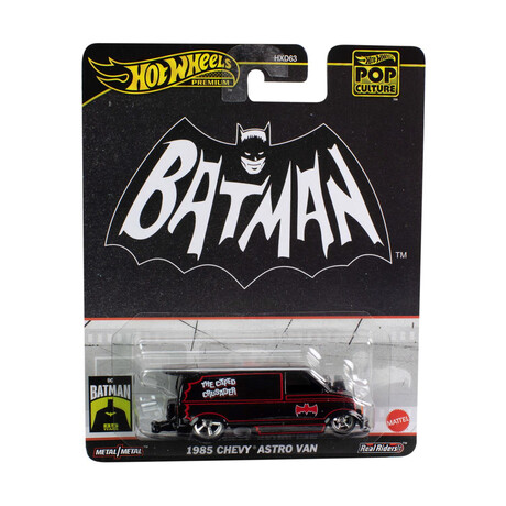 Mattel hot Wheels Premium® pop Culture: Batman - 1985 Chevy Astro van (Hvj48)