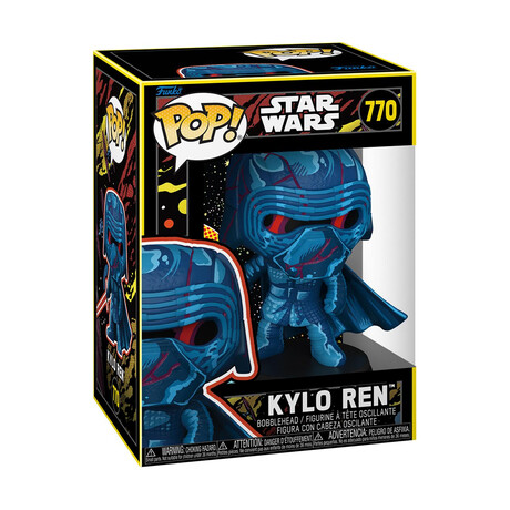Funko Pop! Star Wars: Star Wars - Kylo ren (Retro) #770 Bobble-Head Vinyl Figure