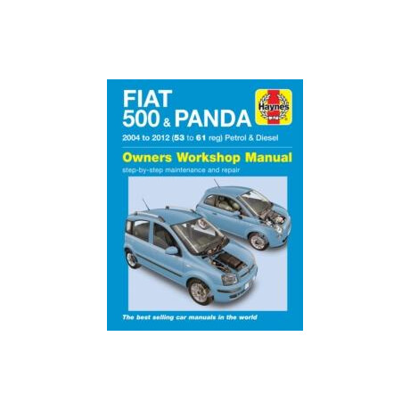 Fiat 500 & Panda (04 - 12) Haynes Repair Manual