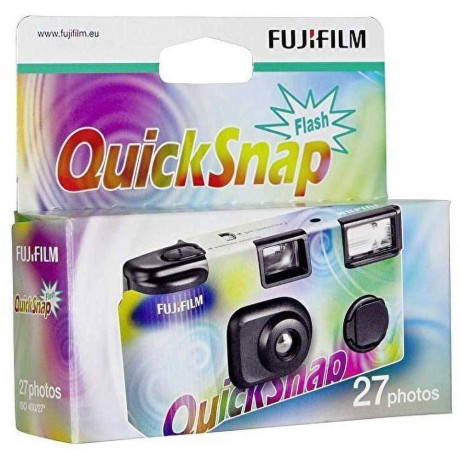 Fujifilm Φωτογραφική Μηχανή Μιας Χρήσης Quicksnap Flash Multicolor (7130784) (Fjm7130784)