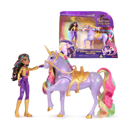 Spin Master Unicorn Academy: Small Doll Sophia &Amp; Light Magic Wildstar (6067325)