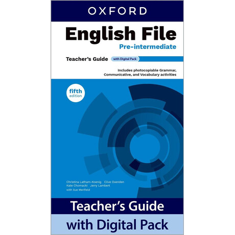 English File 5th Edition pre-Intermediate Teacher's Guide With Digital Pack