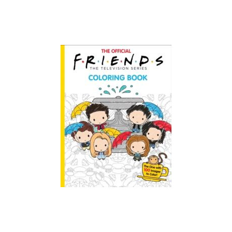 The Official Friends Colouring Book