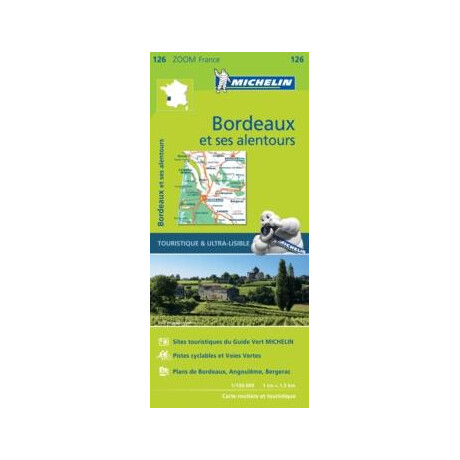 Bordeaux & Surrounding Areas - Zoom map 126
