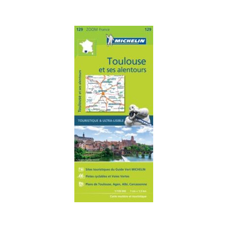 Toulouse & Surrounding Areas - Zoom map 129
