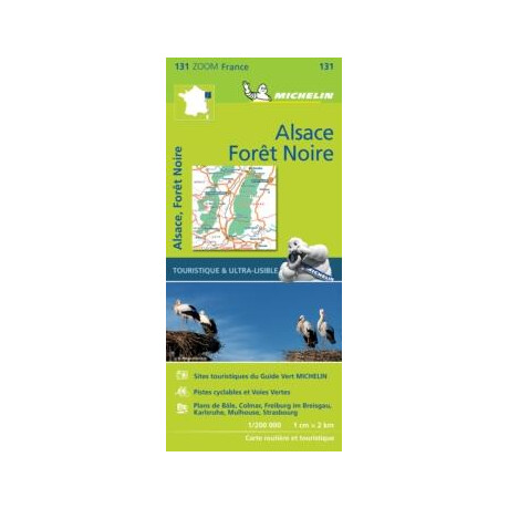Black Forest, Alsace, Rhine Valley - Zoom map 131