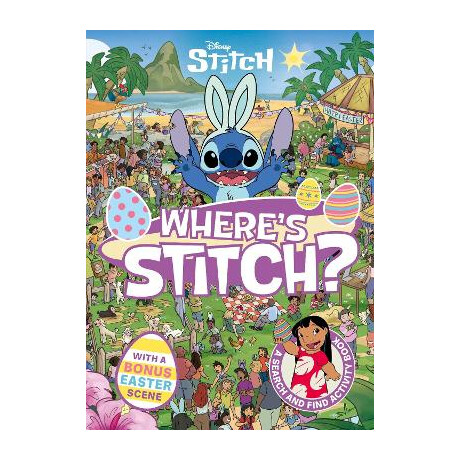 Wheres Stitch?: a Disney Search-and-Find Activity Book Limited Easter Edition