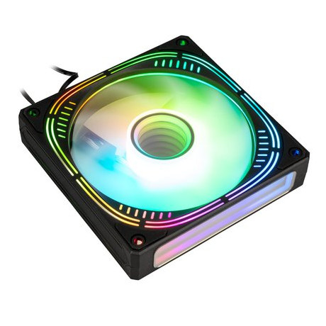 Kolink Umbra Void Pro 120mm ARGB PWM Case Fan - Black
