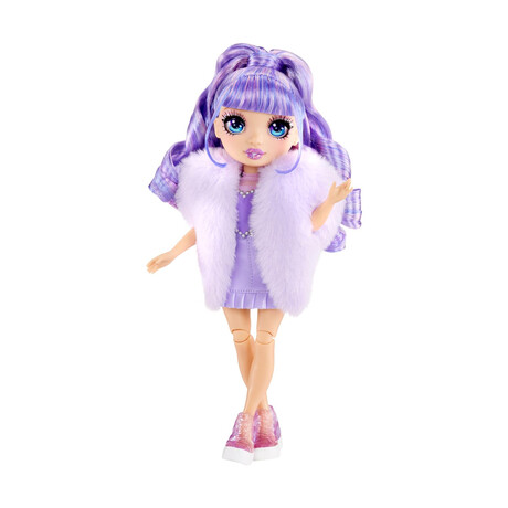 Mga Rainbow High: Creative Crystals Fashion Doll- Violet (121404)