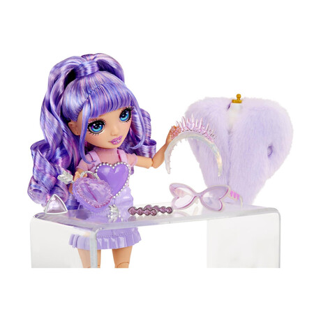 Mga Rainbow High: Creative Crystals Fashion Doll- Violet (121404)