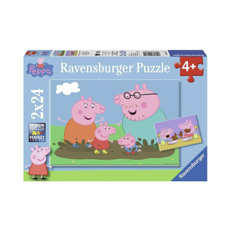 Ravensburger Puzzle: Peppa pig (2x24pcs) (09082)