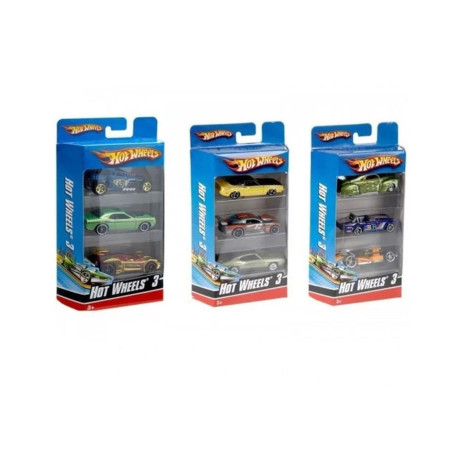 Hot Wheels - Cars set of 3 (Random) (K5904)