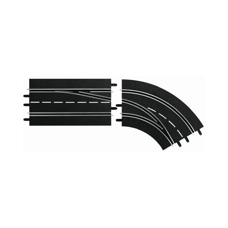 Carrera Slot Accessories - Digital 124/132 - Lane Change Curve Right, out to in (20030365)