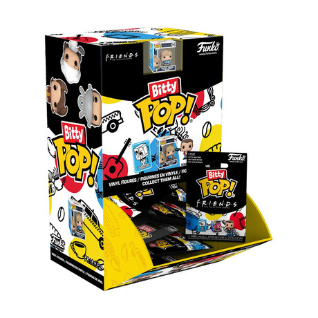 Funko Bitty Pop!  Singles: Friends Mystery Mini Vinyl Figures (Blind Bag/random)