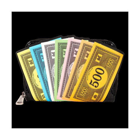 Loungefly Hasbro: Monopoly Money zip Around Wallet (Haswa0001)