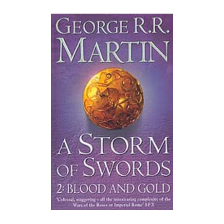 A Song of ice and Fire 3: Part 2: a Storm of Swords - Blood and Gold pb