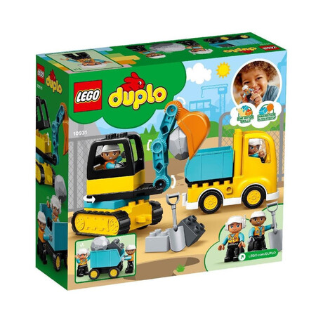 Lego® Duplo® Town: Truck  Tracked Excavator (10931)