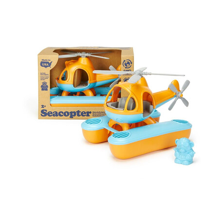Green Toys: sea Copter - Orange (Seco-1064)