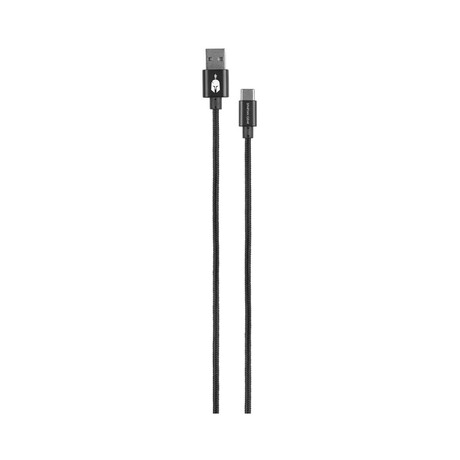 Spartan Gear - Double Sided usb Cable (Type c) (Length: 2m - Compatible With Playstation 5, Xbox Series X/s, Tablet, Mobile) (Colour: Black)