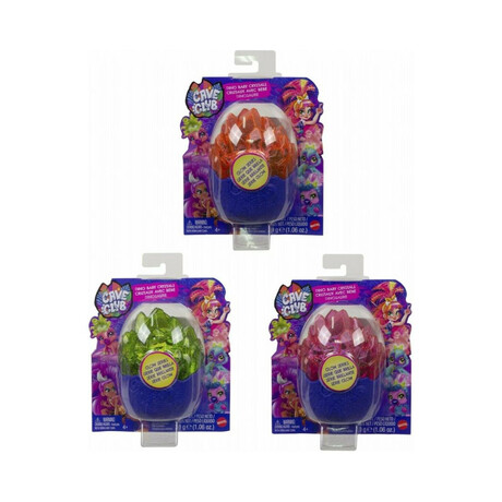 Mattel Cave Club: Dino Baby Crystals (Random) (Gvr69)