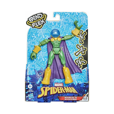 Hasbro Marvel: Spider-man Bend and Flex - Marvels Mysterio Action Figure (15cm) (F0973)
