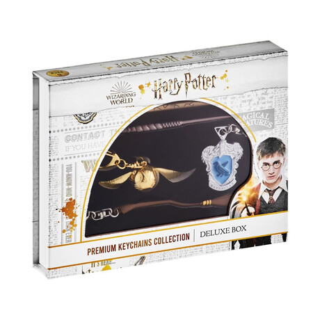 P.m.i. Harry Potter Metal Premium Keychains Collection - 6 Pack Deluxe box (Random) (Hp8550)