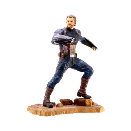 Diamond Marvel Gallery Avengers 3 - Captain America pvc Statue (23cm) (Apr182158)