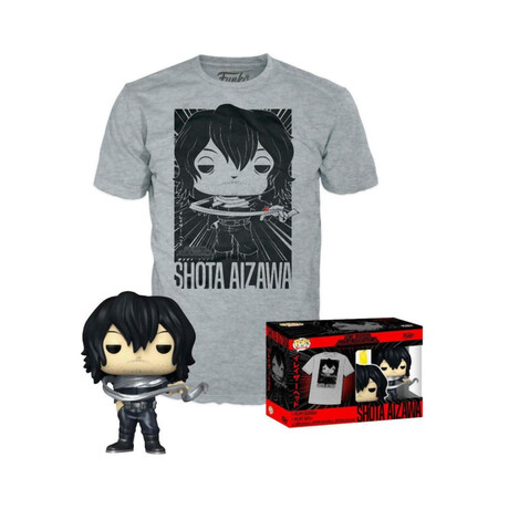 Funko Pop!  tee (Adult): my Hero Academia - Shota Aizawa Vinyl Figure  t-Shirt (m)