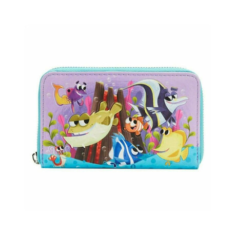 Loungefly Disney: Pixar Moments Finding Nemo - Tank zip Around Wallet (Wdwa2190)