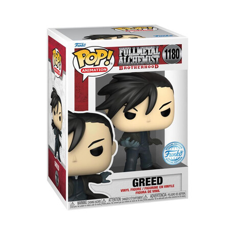 Funko Pop! Animation: Full Metal Alchemist Brotherhood s3 - Greed (Special Edition) #1180 Vinyl Figure